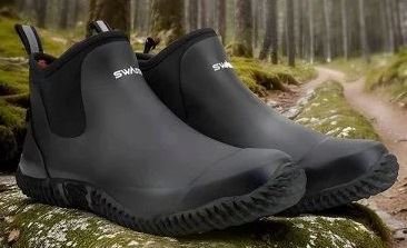 Полусапоги мужские SWAMP Fox неопреновые, черный купить за 3900 ₽ в магазине «Аматис»