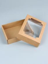 Коробка сборная 18×15×5 см, крафт