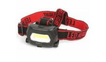 Фонарь Ultraflash LED5359 налобный, аккум. 5В черный COB 3 Ватт, 3 реж.,пласт.,бокс