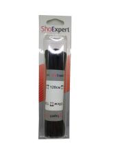 Шнурки SHOExpert толстые вощ. х/б 150 см черный