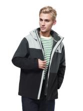 Куртка мужская демисезонная 3в1 Humtto 909 Grey