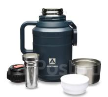 Термос Арктика 206-2500 с широким горлом и ситечком 2500 мл, индиго