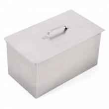 Коптильня двухъярусная 480х280х270 мм с поддоном для сбора жира, сталь 0.8 мм