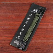 Браслет для выживания "Мастер К." с компасом, 24 х 2 см