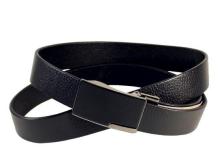 Ремень Belt Premium 35 мм, черный, зажим