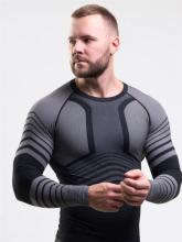 Термобелье мужское SAIMAA_X-LINE SPORT, черный с серым