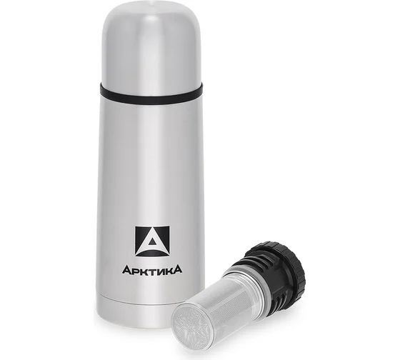 Термос "Арктика" с узким горлом и ситечком (101-350С) купить за 1630 ₽ в магазине «Аматис»