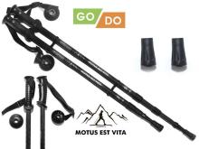 Палки треккинговые GO DO (110-135 см) : G-DS1-Ч