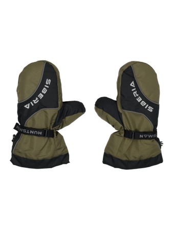 Рукавицы Siberia тк Breathable, хаки/серый