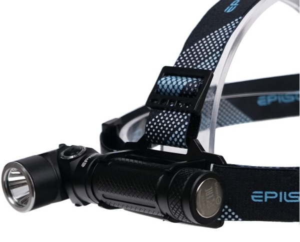 Фонарь EPILSO EPF-220 Luminus SST40 10W, 3.7V 2.2Ah, 5В (USB)+налобный ремень купить за 3990 ₽ в магазине «Аматис»