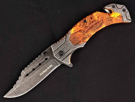 Нож складной автоматический ХИЩНИК A-210