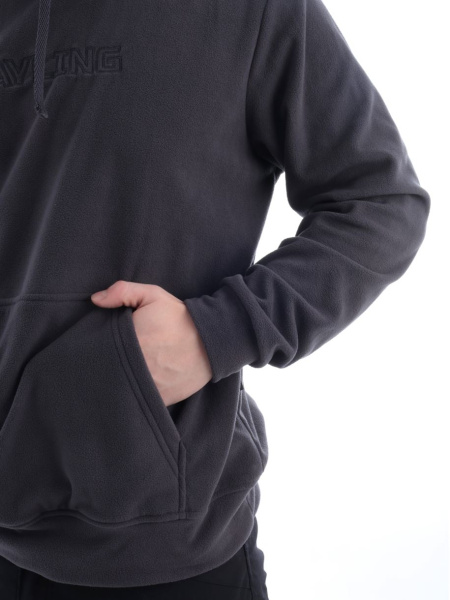 Толстовка мужская флисовая МЕРЧ GRAYLING графит купить за 2890 ₽ в магазине «Аматис»