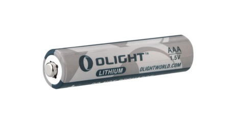 Литиевая батарея Olight ААА 1100 mAh