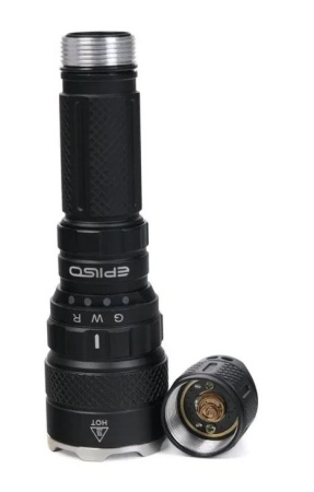 Фонарь ручной EPILSO EPF-245 Luminus SST40 10W+CRE XPEx2 1500lumens. купить за 6260 ₽ в магазине «Аматис»