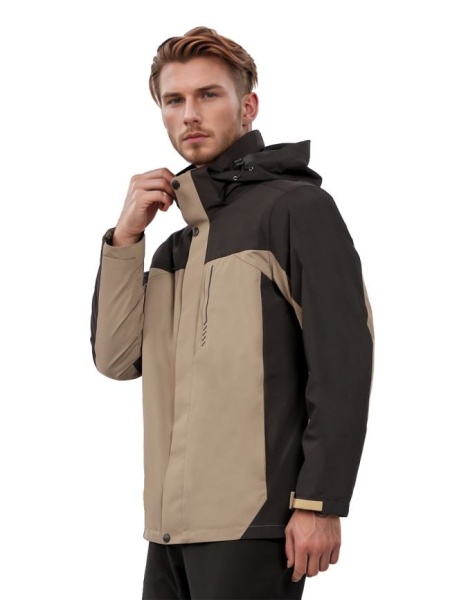 Куртка мужская демисезонная 3в1 Humtto 960 Grey-Brown купить за 6990 ₽ в магазине «Аматис»
