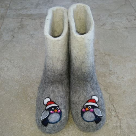 Валенки детские самокатки Птичка 20