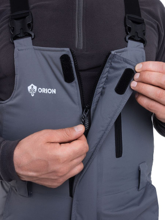 Костюм мужской зимний ORION Active АЛЬФА до -35°С (куртка+полукомбинезон), графит-св.серый купить за  в магазине «Аматис»