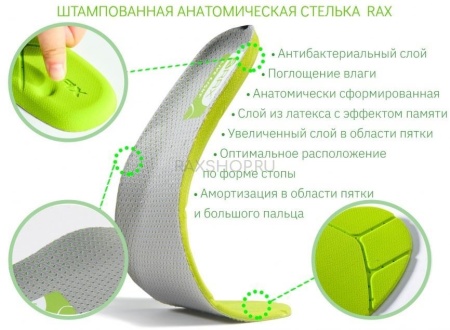 Кроссовки мужские RAX 483 Hiking купить за 3990 ₽ в магазине «Аматис»