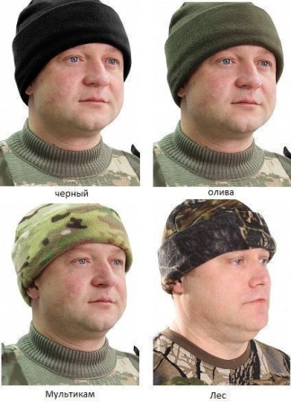 Шапка флисовая 4х клинка