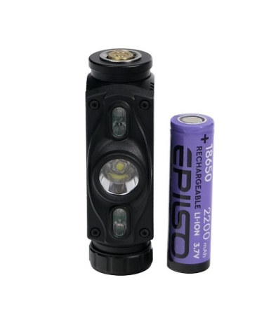 Фонарь EPILSO EPF-210 Luminus SST40 10W, 3.7V 2.2Ah, 5В(USB) налобный ремень купить за 4190 ₽ в магазине «Аматис»