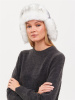 Шапка ушанка Siberia Lady ткань Breathable цвет Бирюза/Серый купить за 1535 ₽ в магазине «Аматис»