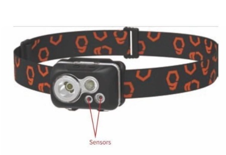 Фонарь налобный Sunrei YoudoX sensor