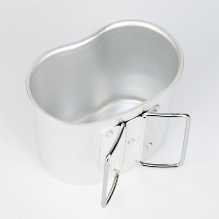 Фляжка армейская Adventure 0.8 л для воды, с котелком, металл, зелёный чехол купить за 1660 ₽ в магазине «Аматис»