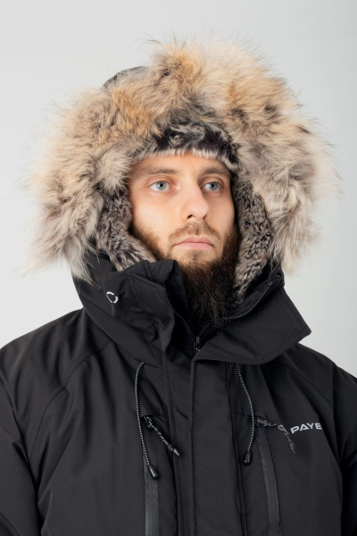 Куртка мужская зимняя PAYER Север мембранная до -45, черный купить за 23420 ₽ в магазине «Аматис»