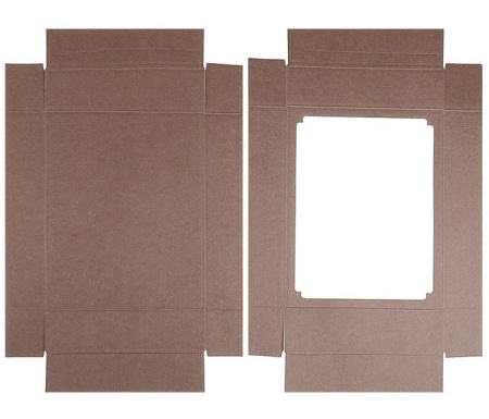 Коробка сборная 29×23.5×6 см, крафт купить за 160 ₽ в магазине «Аматис»