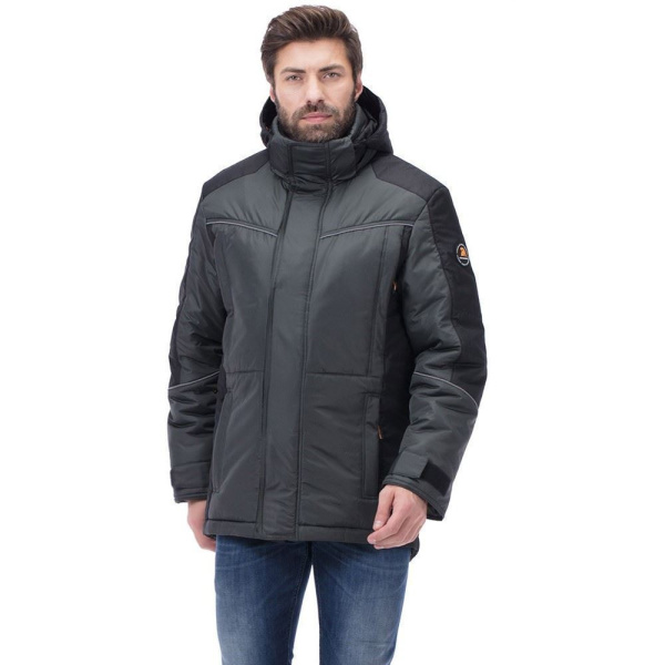 Куртка мужская зимняя КОРСАР, серый  купить за 7790 ₽ в магазине «Аматис»