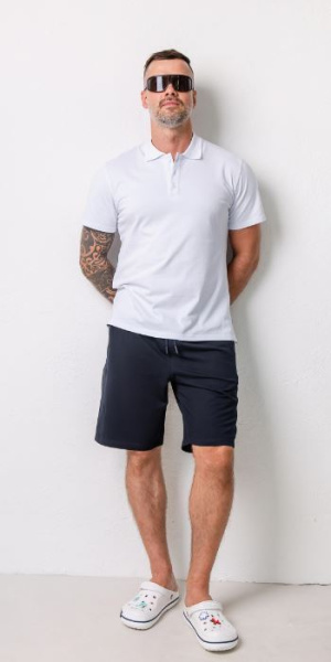 Шорты-бриджи мужские арт. 74881, джинсовые купить за 1700 ₽ в магазине «Аматис»