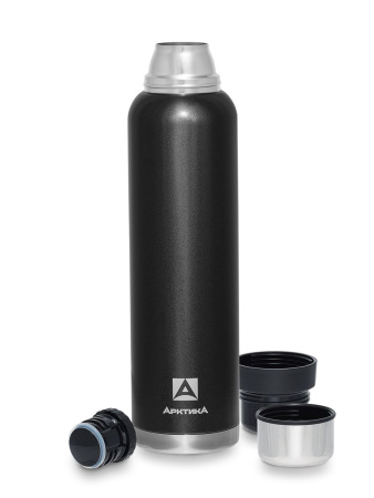 Термос Арктика 106-1600 с узким горлом 1600мл, черный купить за 4570 ₽ в магазине «Аматис»