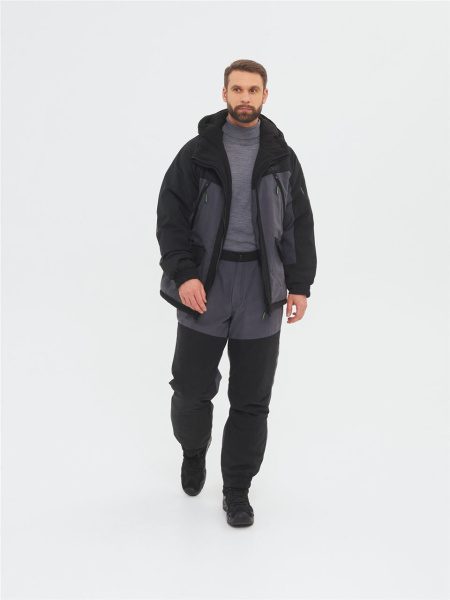 Костюм мужской демисезонный ГОРКА-ЛЮКС тк. Исландия -15*С, серый купить за 12100 ₽ в магазине «Аматис»