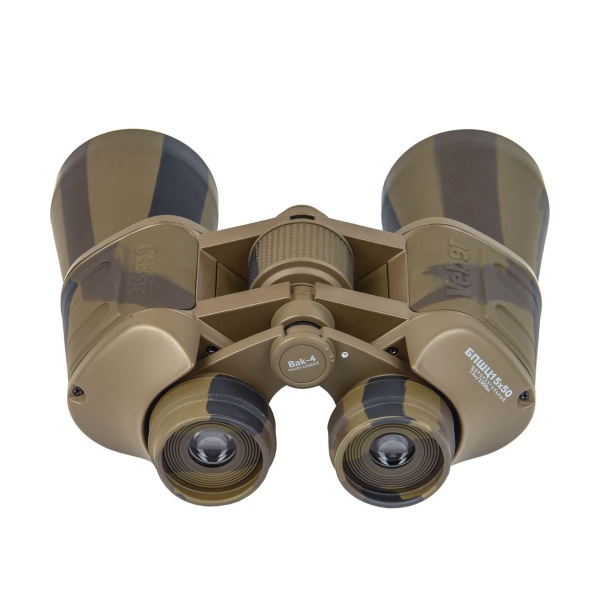 Бинокль Veber Classic БПШЦ 15x50 VRWA широкоугольный, камуфлированный купить за 8200 ₽ в магазине «Аматис»