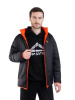 Куртка мужская демисезонная PAYER ШЕРЕГЕШ двухсторонняя, оранжево-черная