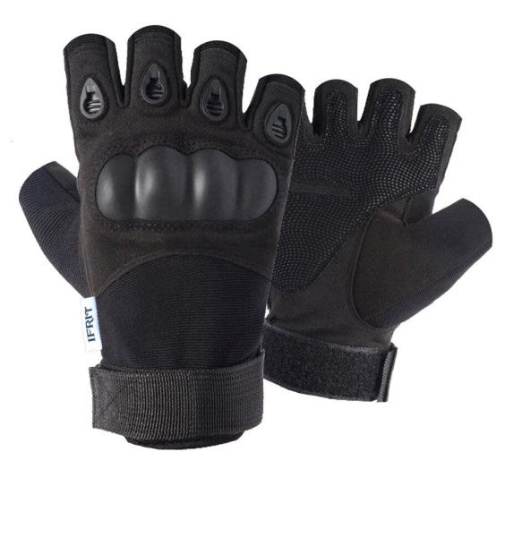 Перчатки тактические ИФРИТ КРАТОС, бежевый/черный купить за 675 ₽ в магазине «Аматис»