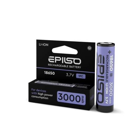 Аккумулятор EPILSO 18650 3000mAh  с защитой