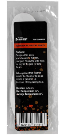 Стельки самонагревающиеся Remington купить за 160 ₽ в магазине «Аматис»