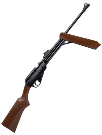 Винтовка пневматическая Borner Simple Strike Pump, Brown (пластик, ★3 Дж) 4,5 мм купить за 6380 ₽ в магазине «Аматис»