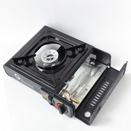 Плита газовая портативная Grower GR-ZX124 купить за 1410 ₽ в магазине «Аматис»