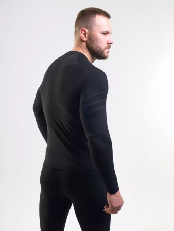 Термобелье мужское SAIMAA_X-LINE SPORT, черный с серым/черный купить за 2000 ₽ в магазине «Аматис»