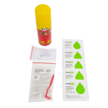 Набор для профилактики и оказания первой помощи при укусе клеща - "ФЭСТ" купить за 920 ₽ в магазине «Аматис»