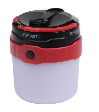 Фонарь EPILSO EPF-405 1LED+3W, 3.7V 2Ah, 5В (USB), кемп.,динамо,солн. купить за 2490 ₽ в магазине «Аматис»