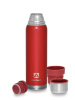 Термос Арктика 106-900-RD с узким горлом и молотковой эмалью 900 мл, красный купить за 2600 ₽ в магазине «Аматис»