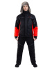 Костюм мужской зимний "Кайт" до -35ºС, черный/красный