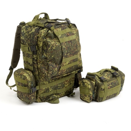 Рюкзак тактический Storm tactic 50 л, oxford, арт. 9335457 камуфляж цифра купить за 3180 ₽ в магазине «Аматис»