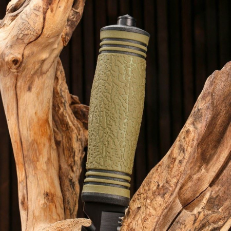 Нож тактический "Мастер К Альфа" клинок 11см, со стропорезом купить за 520 ₽ в магазине «Аматис»