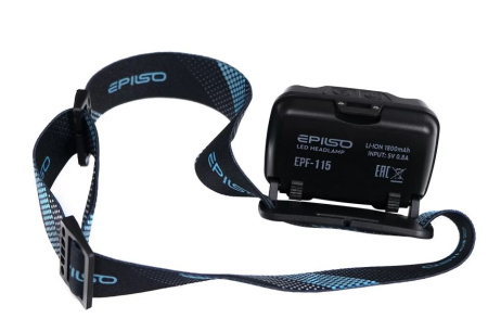 Фонарь налобный EPILSO EPF-115 CREE XTE 5W + COB, 1x1800mAh, 5В (USB) купить за 1990 ₽ в магазине «Аматис»