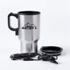 Термокружка "Мастер К" 450 мл 12 х 17 см, автомобильная от прикуривателя, хром купить за 600 ₽ в магазине «Аматис»