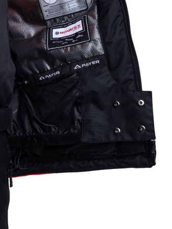 Костюм мужской зимний "Кайт" до -35ºС, черный/красный купить за 32000 ₽ в магазине «Аматис»